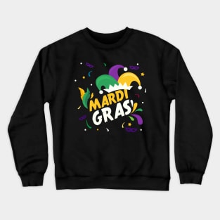 Funny Mardi Gras New Orleans Crewneck Sweatshirt